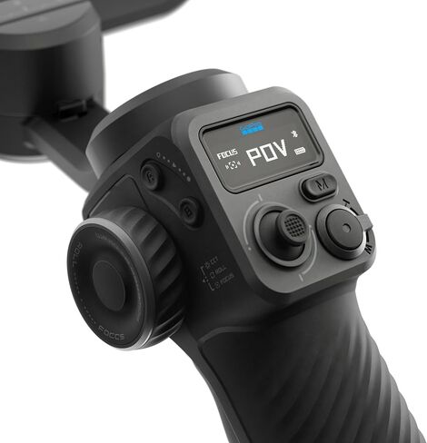 GoPro Fluid Pro AI 3-Axis Gimbal Stabilizer لكاميرات GoPro والهواتف الذكية، وتتبع الموضوع، والإضاءة، والتحكم في الكاميرا اللاسلكية، محمول، مدونات فيديو، دوران 360 درجة، شحن الجهاز in Saudi Arabia