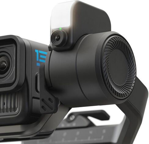 GoPro Fluid Pro AI 3-Axis Gimbal Stabilizer لكاميرات GoPro والهواتف الذكية، وتتبع الموضوع، والإضاءة، والتحكم في الكاميرا اللاسلكية، محمول، مدونات فيديو، دوران 360 درجة، شحن الجهاز in Saudi Arabia