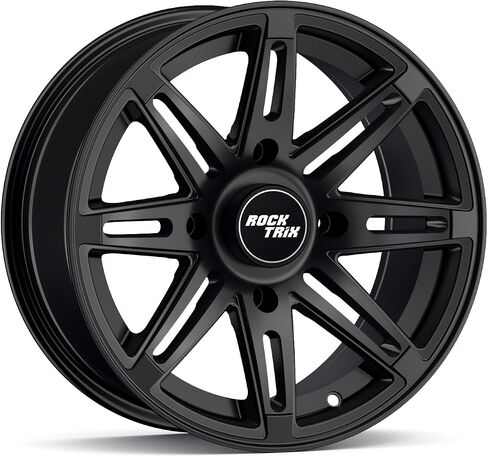 عجلات RockTrix RT103 مقاس 14 بوصة ATV 4x110 14x7 5+2 إزاحة، تتضمن صواميل M10x1.25، متوافقة مع Honda Kawasaki Yamaha Rubicon Rincon Brute Force Kodiak Grizzly Rhino IRS 4/110 UTV Rims (مجموعة من 4) in Kuwait