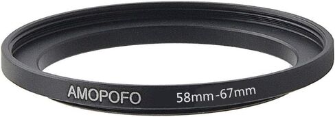 82 to 67mm Metal Ring/82mm to 67mm Step Down Rings Filter Adapter for UV,ND,CPL,Metal Step Down Rings,Compatible with All 82mm Camera Lenses & 67mm Accessories in Saudi Arabia