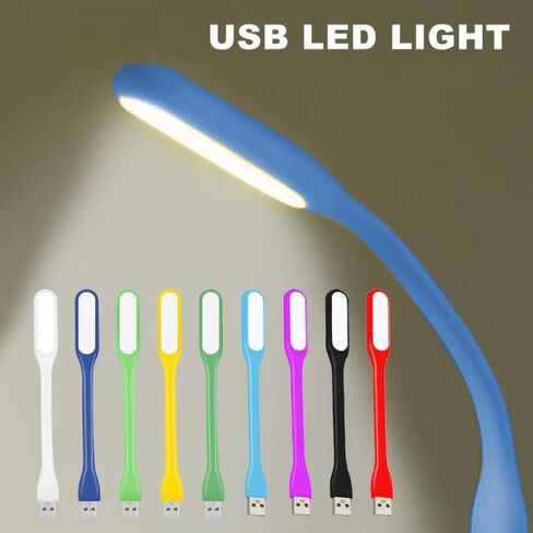 2 حزمة ضوء USB صغير للوحة المفاتيح - ضوء LED للكمبيوتر المحمول، مصباح USB مرن للكمبيوتر المحمول، مصباح قراءة قابل للتعديل، مصدر إضاءة LED منزلي محمول، أخضر in Saudi Arabia