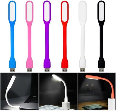 2 حزمة ضوء USB صغير للوحة المفاتيح - ضوء LED للكمبيوتر المحمول، مصباح USB مرن للكمبيوتر المحمول، مصباح قراءة قابل للتعديل، مصدر إضاءة LED منزلي محمول، أخضر in Saudi Arabia