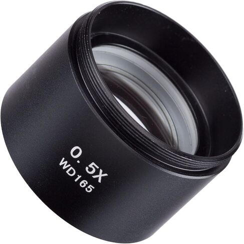 AmScope SM07 0.7X Barlow Lens For SM Stereo Microscopes (48mm) in Saudi Arabia