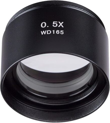 AmScope SM07 0.7X Barlow Lens For SM Stereo Microscopes (48mm) in Saudi Arabia