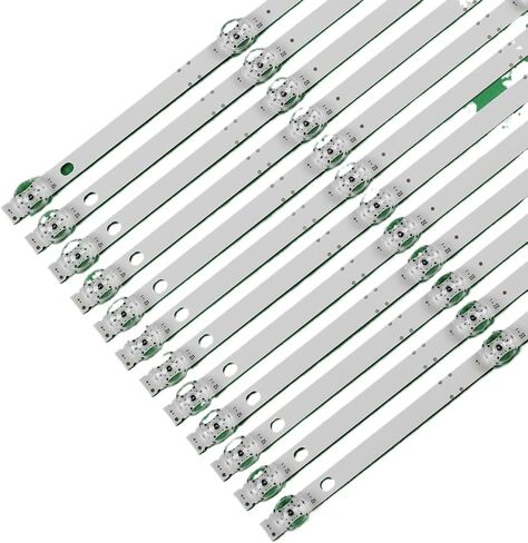 12pcs LED Backlight Strip for ONN for 100012588 100068378 30370006005 30370006006 70D06A-ZC66AG-07 10 70D06B-ZC66AG-07 03 in Saudi Arabia