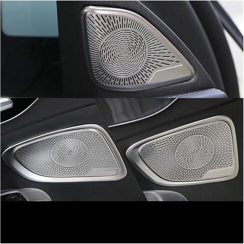 يصلح لمرسيدس بنز W206 C-class شرائط غطاء مكبر الصوت للباب الداخلي (4 قطعة) in Saudi Arabia