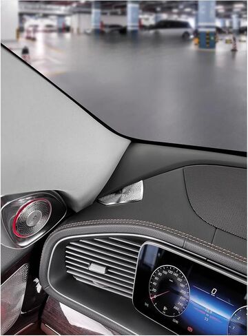 Fit For Mercedes-Benz W167 GLE X167 GLS C292 Interior Instrument Panel Air Conditioner Outlet Cover Speaker(Black) in Saudi Arabia