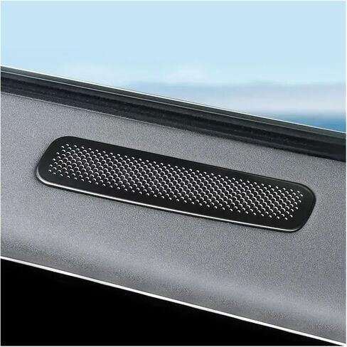 Vtear Styling Car Door Speaker Horn Cover Proof Sticker Front Rear Panel Interior Modification Fit For Chery Tiggo 9 2024 2025(Silver) in Saudi Arabia