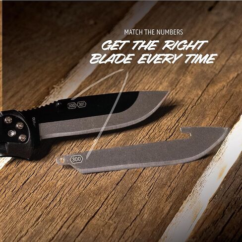 سكين RazorLite EDC مقاس 3.0 بوصات من OUTDOOR EDGE - سكين قابل للطي EDC مع شفرات ومشبك قابلين للاستبدال - فتحة يد واحدة للحمل اليومي (برتقالي، 4 شفرات) in Kuwait