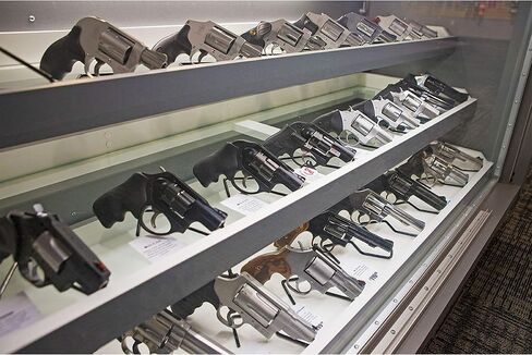 Gun Storage Solutions .22Cal & Larger Kikstand Handgun Display Stands - Free Standing or Glass Shelf Clipping Styles in Saudi Arabia