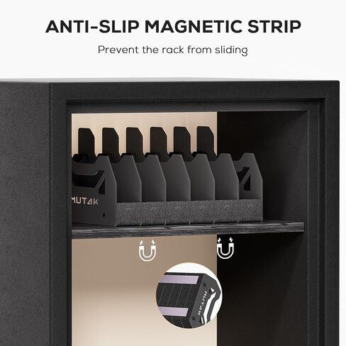 Soft Foam Pistol Rack for Gun Safe, Gun Cabinet, Durable Handgun Stand Organizer Accessories with Gun Slots, Compatible with Size Firearm, Revolver Pistols Holder in Saudi Arabia