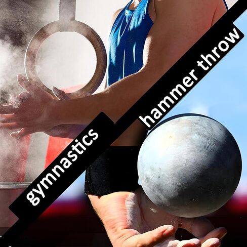 Chalk Bag for Rock Climbing Bouldering, Sealable Drawstring Closure, Capacious Zippered Pocket Athletic Chalk Bag with Waist Belt for Weightlifting, Gymnastics, Crossfit (Black/Orange) in Kuwait