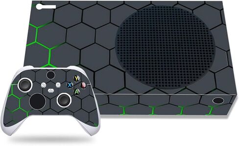 ملصق جلدي لجهاز Xbox Series S، غطاء حماية كامل من الفينيل لوحدة التحكم ووحدة التحكم اللاسلكية (وردي) in Kuwait
