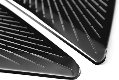 وحدة صوت السيارات شبكة الديكور الداخلي غطاء مكبر الصوت من الفولاذ المقاوم للصدأ مناسب لـ Golf8 Mk8 2021-2023 (مجموعة كاملة فضية 7 قطعة) in Kuwait