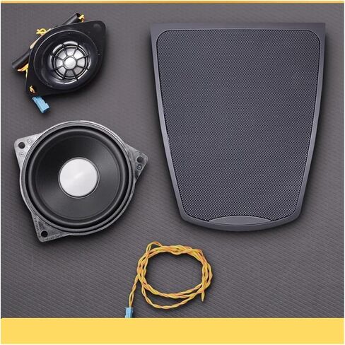 مكبر صوت لوحدة التحكم المركزية من Dotrewes مناسب لسيارات BMW F10 F11 5 Series لوحة لوحة القيادة ومكبر الصوت ومكبر الصوت وغطاء مجدد in Kuwait