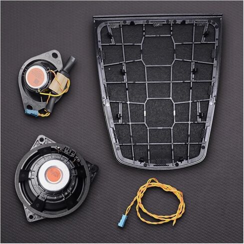 مكبر صوت لوحدة التحكم المركزية من Dotrewes مناسب لسيارات BMW F10 F11 5 Series لوحة لوحة القيادة ومكبر الصوت ومكبر الصوت وغطاء مجدد in Kuwait