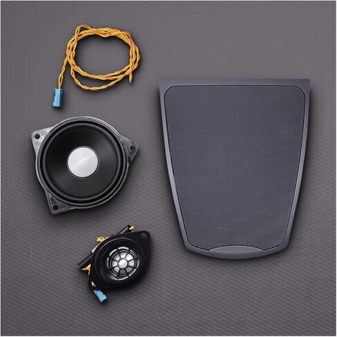 مكبر صوت لوحدة التحكم المركزية من Dotrewes مناسب لسيارات BMW F10 F11 5 Series لوحة لوحة القيادة ومكبر الصوت ومكبر الصوت وغطاء مجدد in Kuwait