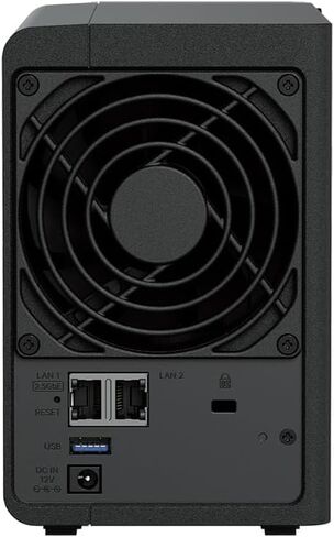 Synology DS225+ 2-Bay Diskstation NAS (Intel Celeron J4125 Quad-Core, 2 GB Non-ECC DDR4 SODIMM 1 x 2,5 GbE und 1 x 1 GbE RJ-45 LAN-Port) 24TB Bundle with 2X 12TB Seagate Ironwolf in Saudi Arabia