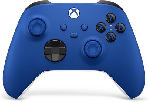 وحدة تحكم Xbox اللاسلكية - Shock Blue - Bluetooth - USB - Xbox Series X، S، One، PC، Android، iOS، Tablet - 19 زرًا - ضمان 90 يومًا in Kuwait