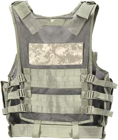 vAv YAKEDA Tactical Vest Outdoor Breathable CS Game Airsoft Vest Adjustable for Adults in Kuwait