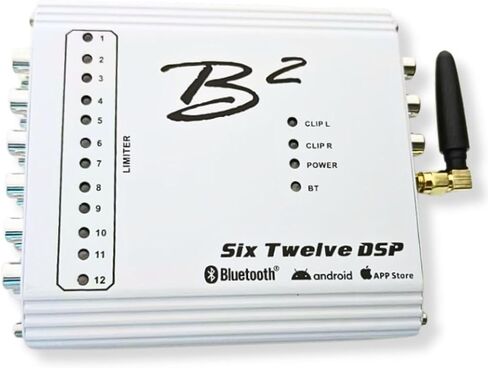 B2 صوت أبيض 4 فولت 12 قناة DSP مع تطبيق Bluetooth iOS/Android 96 كيلو هرتز - 32 بت in Kuwait