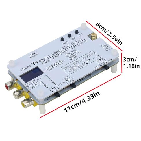 جهاز إرسال إشارة التلفزيون التناظري محول إشارة RF اللاسلكي HDMI RF المغير in Kuwait