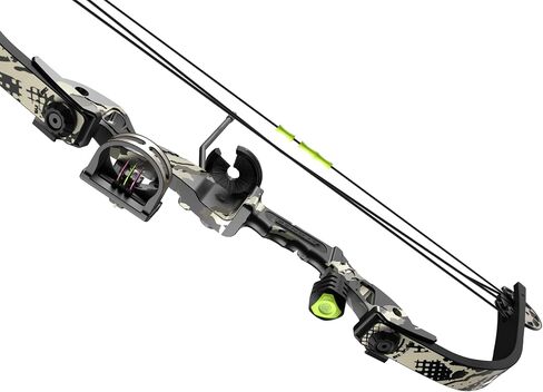 Barnett Tomcat Youth Compound Bow, Right-Handed Bow for Young Archers 8+, 17-22lb Draw Weight, 18-22in Draw Length, with 3 Pin Fiber Optic Sight, 2 Arrows, Attached Quiver in Saudi Arabia