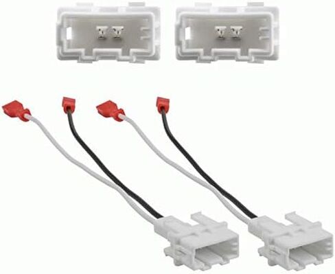 Harmony Audio HA-C65 Bundle with HA-A400.4 Amp HA-AK8 Wiring Kit 72-7302 Speaker Adapter Harness Factory Speaker Replacement Compatible with Hyundai Elantra 2017-2019 in Saudi Arabia