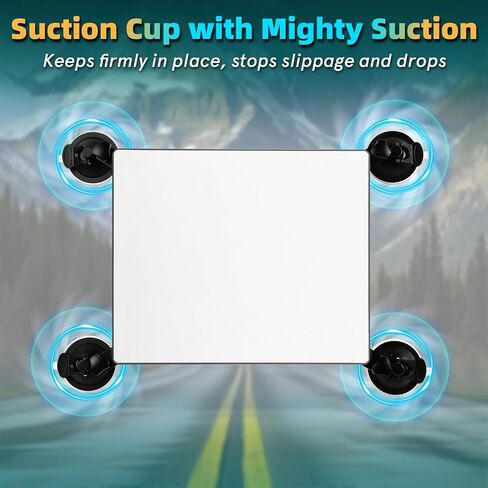 Starlink Mini Mount, Heavy Duty Suction Cup Mount Kit for Car Roof, Skylight, Rear Window, RV, Boat, Yacht, Aircraft & Road Trips – Stable Signal, Starlink Mini Accessories in Saudi Arabia