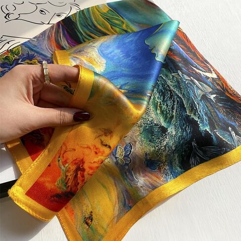 100 ٪ وشاح عنق الحرير التوت - 21 '× 21' ' in Kuwait