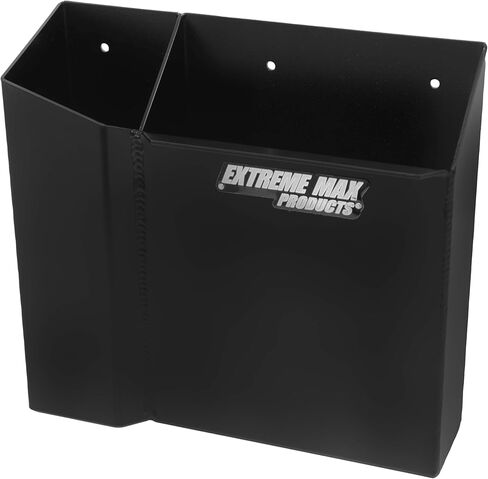 Extreme Max 5001.6368 Grease Gun Holder with Spare Cartridge Slot – Wall-Mount Aluminum Rack for Garage, Shop, Race & Enclosed Trailers, Toy Haulers – Silver in Kuwait