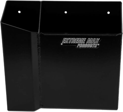 Extreme Max 5001.6368 Grease Gun Holder with Spare Cartridge Slot – Wall-Mount Aluminum Rack for Garage, Shop, Race & Enclosed Trailers, Toy Haulers – Silver in Kuwait