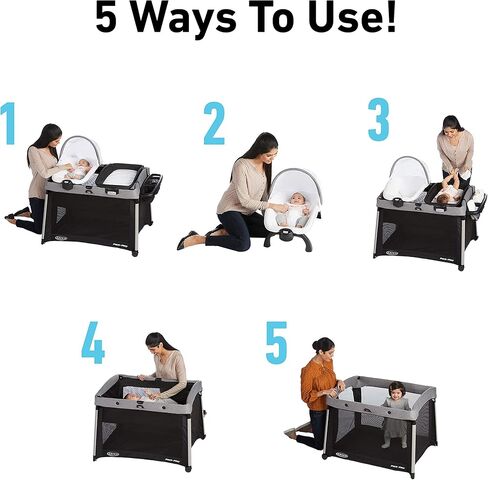 Graco® Pack 'n Play® Simple Solutions™ Playard، Cam in Kuwait