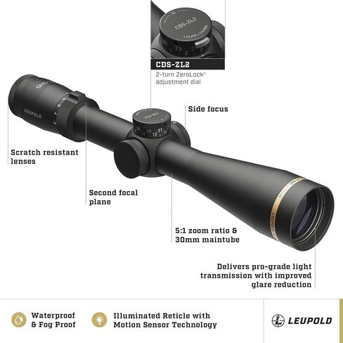 Leupold VX-5HD 3-15x44mm Side Focus Riflescope in Saudi Arabia