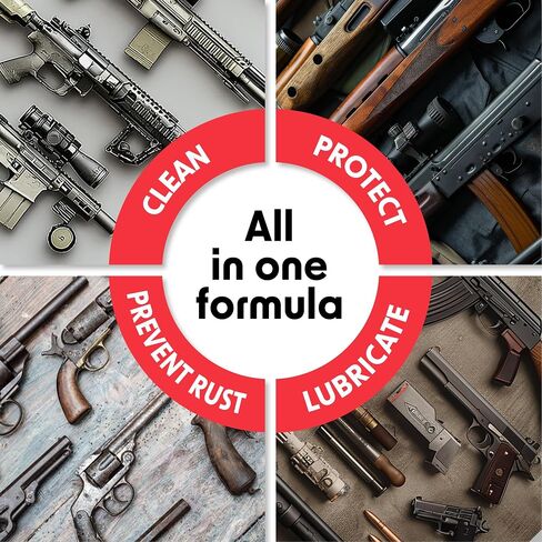 Gun Cleaning Supplies: 120 Gun Cleaning Wipes, 5"x7" CLP Gun Cleaner Lubricant - Clean, Lubricate, Protect - MIL-PRF-32033 (NATO O-190) Field & Range Gun Cleaning Cloth in Kuwait
