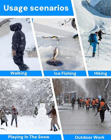 Crampons Ice Cleats for Shoes and Boots, Silicone Stainless Steel Grippers with 10 Stainless Steel Spikes Traction Cleats for Ice and Snow for Winter Walking, Hiking, Climbing, and Fishing in Saudi Arabia