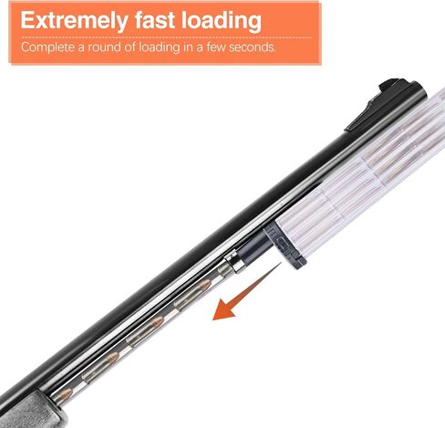 Ludex Rifle Tubular 176 Round Speed Loader for .22/.17 Ammo, Design for Lever Action Tube Fed Rifles, Henry 22 Mag/22LR/22S Magazine Speed Loader in Saudi Arabia
