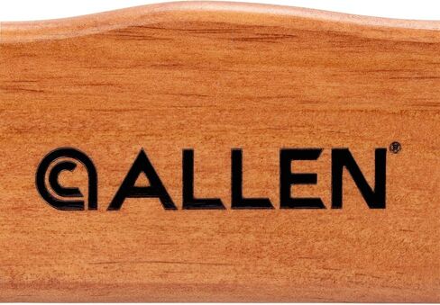 Allen Company Indoor Gun Rack, Holds 2, 3 and 4 Rifles/Shotguns - Wall Storage Display Rifle Rack - Wood with Metal Hooks - Brown/Black in Kuwait