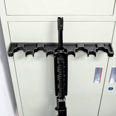Magnetic Rifle Rack, Durable Rubber Gun Rack for Gun Storage, Magnetic Gun Holder in Gun Cabinet, Shotgun Rifle Barrel Rest Gun Safe Organizer Indoor Gun Racks in Saudi Arabia