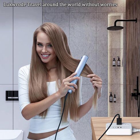 محول جهد 220 فولت إلى 110 فولت محول سفر عالمي مع 35 وات PD 2 منفذ C من النوع 2 منفذ USB A، قابس كومبو لمحول الطاقة الدولي من الولايات المتحدة إلى أوروبا لجميع أنحاء العالم الأوروبي والولايات المتحدة والاتحاد الأوروبي والمملكة المتحدة أبيض-W in Kuwait