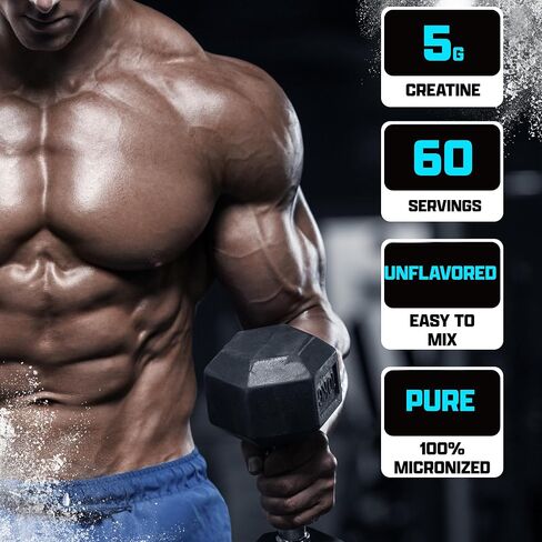 Nutrex Research Ultra Pure Creatine Monohydrate Powder Unflavored | 5G Micronized Creatine Powder for Muscle Gain, Strength, Endurance and Recovery (80 Servings (Pack of 1)) in Saudi Arabia