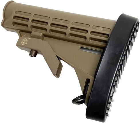 TPO Anti-Slip Recoil Pad Rubber Combat Butt Pad 6 Position Stock in Kuwait