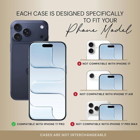Bandolier Rayna Crossbody Phone Case for iPhone 17 Pro. 100% Genuine Pebble Leather with Gold Hardware. Adjustable & Removable Strap. Magnetic Backing. Magsafe Compatible. in Kuwait