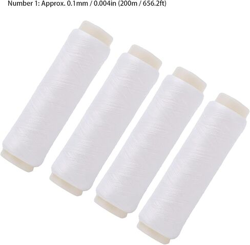 ZJchao Thread, Fishing Thread Fishing Line Line Bait Nylon Elastic in Saudi Arabia