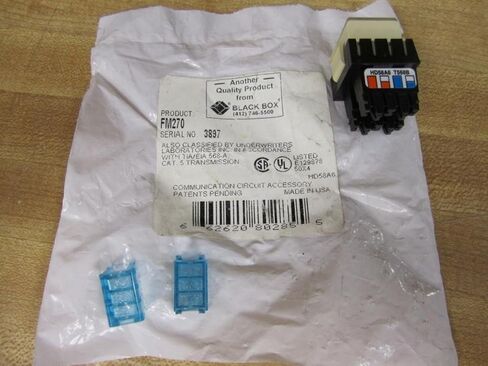 Black Box FM270 Jack T568B (Pack of 19) in Saudi Arabia
