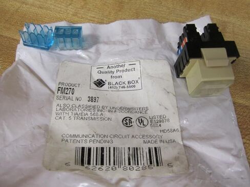 Black Box FM270 Jack T568B (Pack of 19) in Saudi Arabia