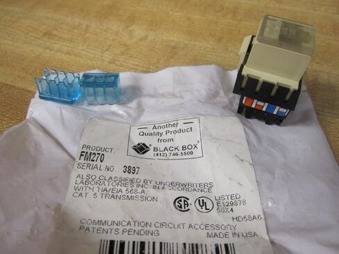 Black Box FM270 Jack T568B (Pack of 19) in Saudi Arabia