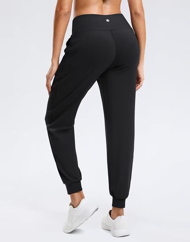 G Gradual Women's Joggers Zip Pockets Drawstring Gym Sweatpants High Waisted Tapered Pants for Workout, Travel, Lounge in Saudi Arabia