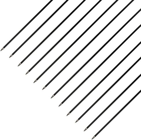 30" Carbon Arrows Hunting Arrows with 4" Shield Shaped Turkey Feathers Spine 400 for Recurve & Traditional Long & English Long Bow(Pack of 12) in Saudi Arabia