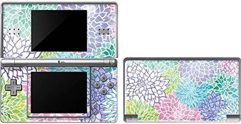ملصق Skinit المخصص للألعاب المتوافق مع DS Lite - تصميم زهور الربيع المصمم في الأصل والمرخص رسميًا in Saudi Arabia
